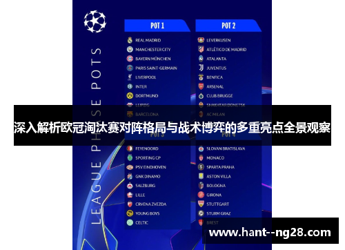 深入解析欧冠淘汰赛对阵格局与战术博弈的多重亮点全景观察